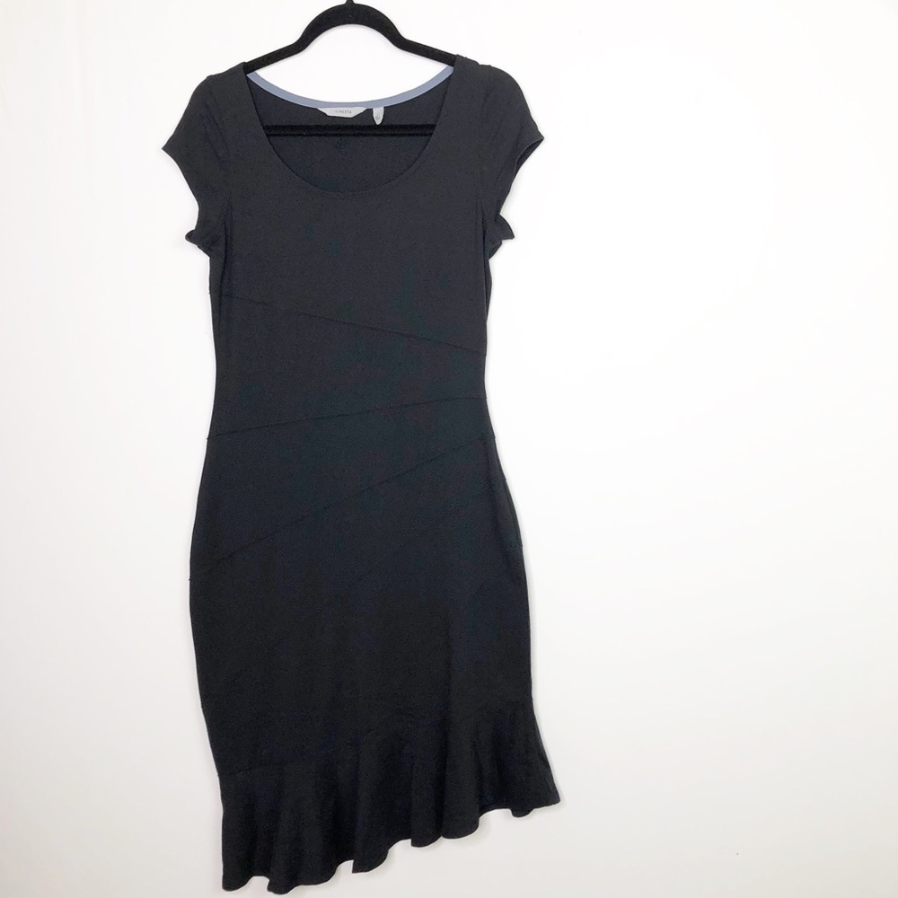 ATHLETA small Black T-shirt dress - Picture 7 of 9